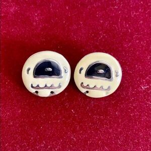 Retro Enamel Earrings‎